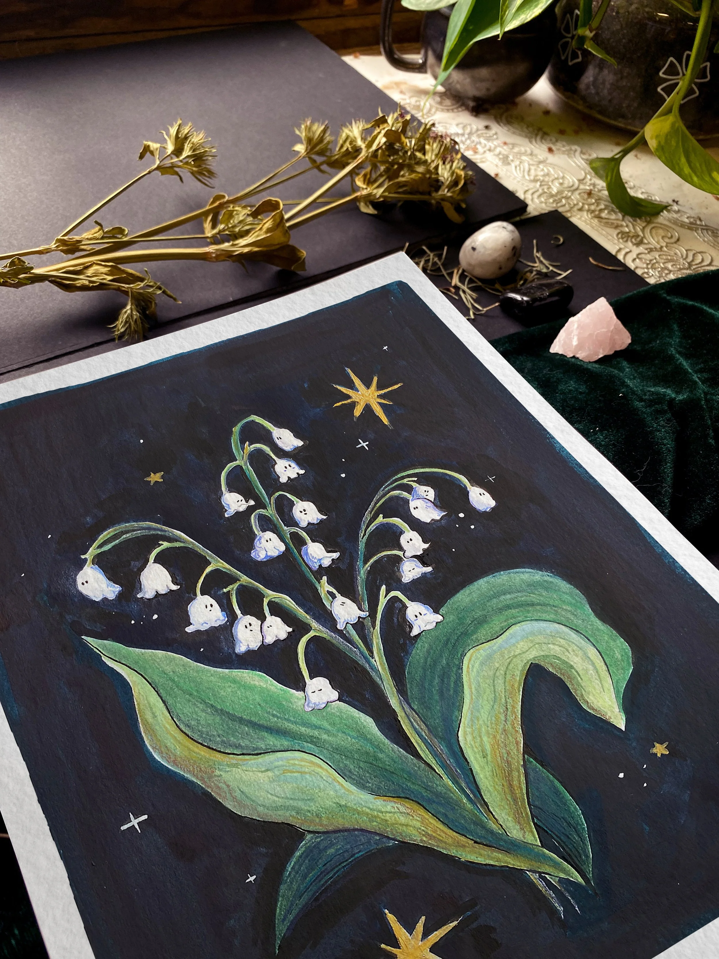 Ghost lily fine art 9x12 3.jpg