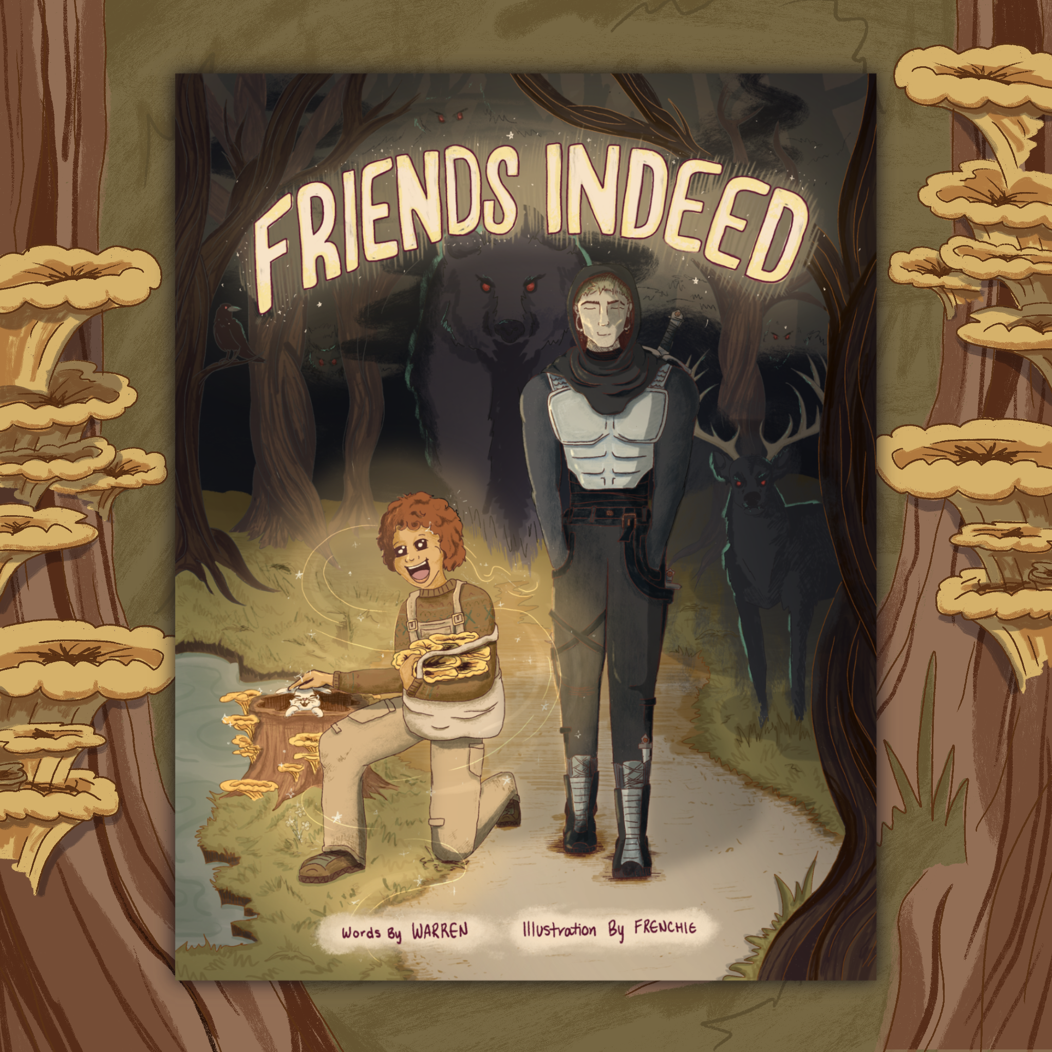 Friends Indeed Illustration