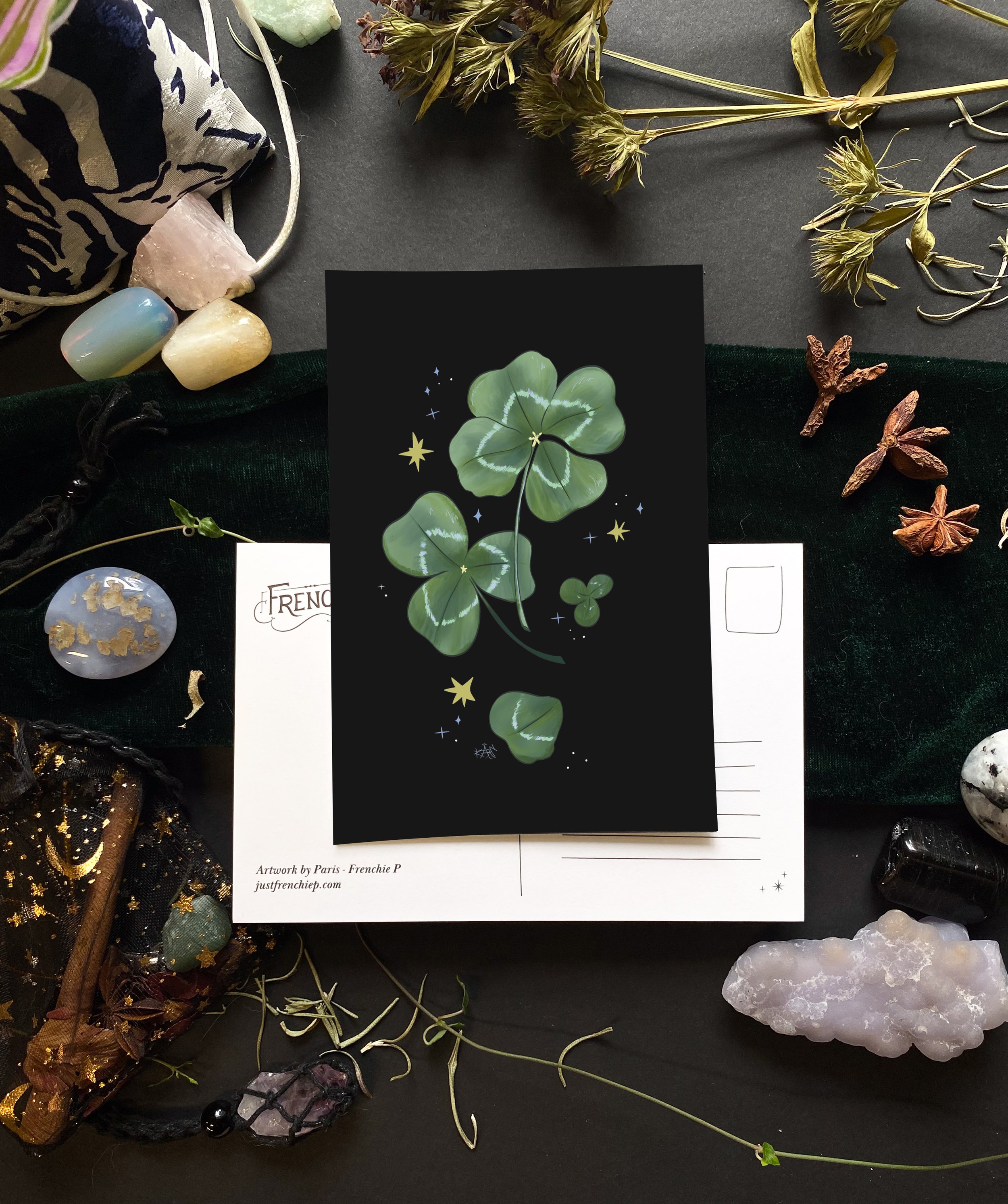 Clover Postcard