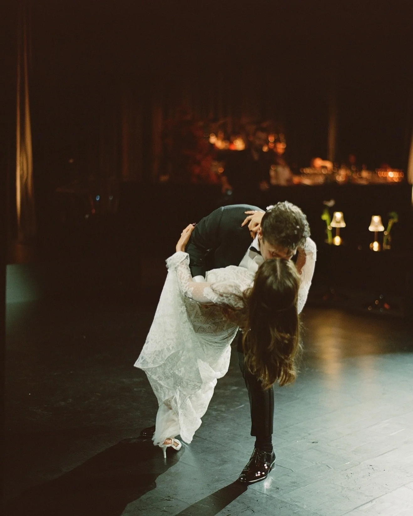 I&rsquo;ve been taking a few risks with film lately, like capturing the first dance at 1/30th of a second on medium format film. So far, so good!

Scan by: @graination_official 
Planning: @theaventagency 
Venue: @ago_events