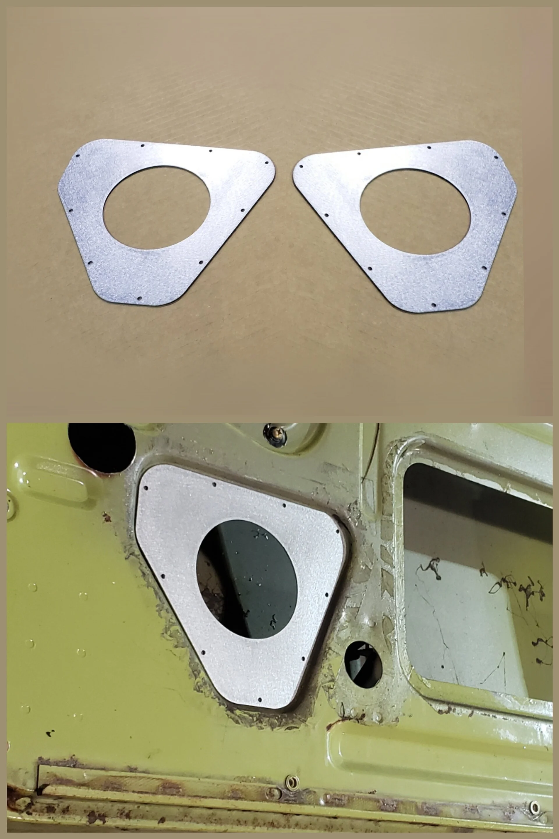 Front Grille Mask For 1978-1985 Ford Courier & Mazda B1600 / B2000 Pickup