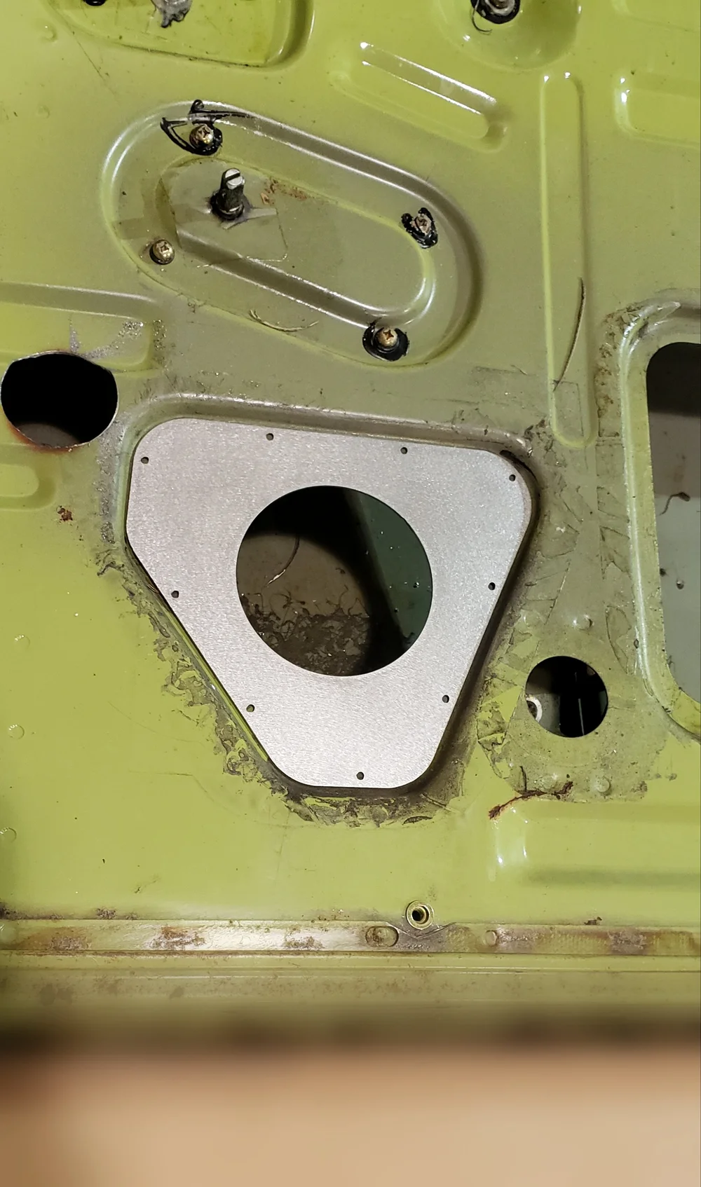 Ford Courier / Mazda B1600 Door Speaker Plates — Rohde Fab