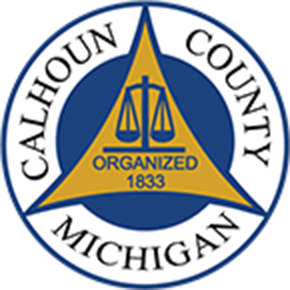 Circle logo Calhoun Count Michigan Organized 1833