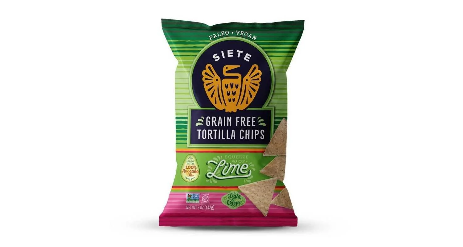 Siete nachos veganos
