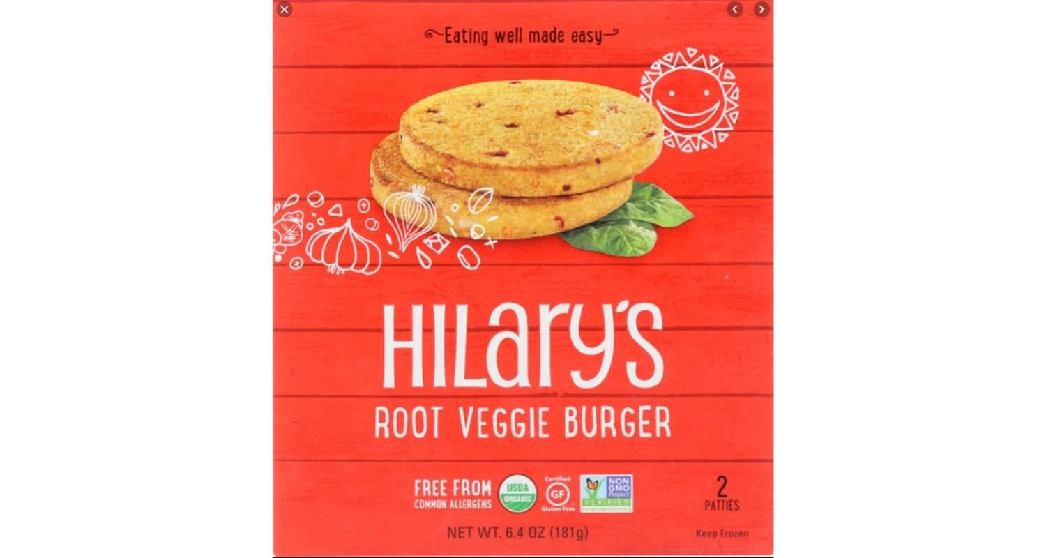 Hilary Roo Veggie Burger