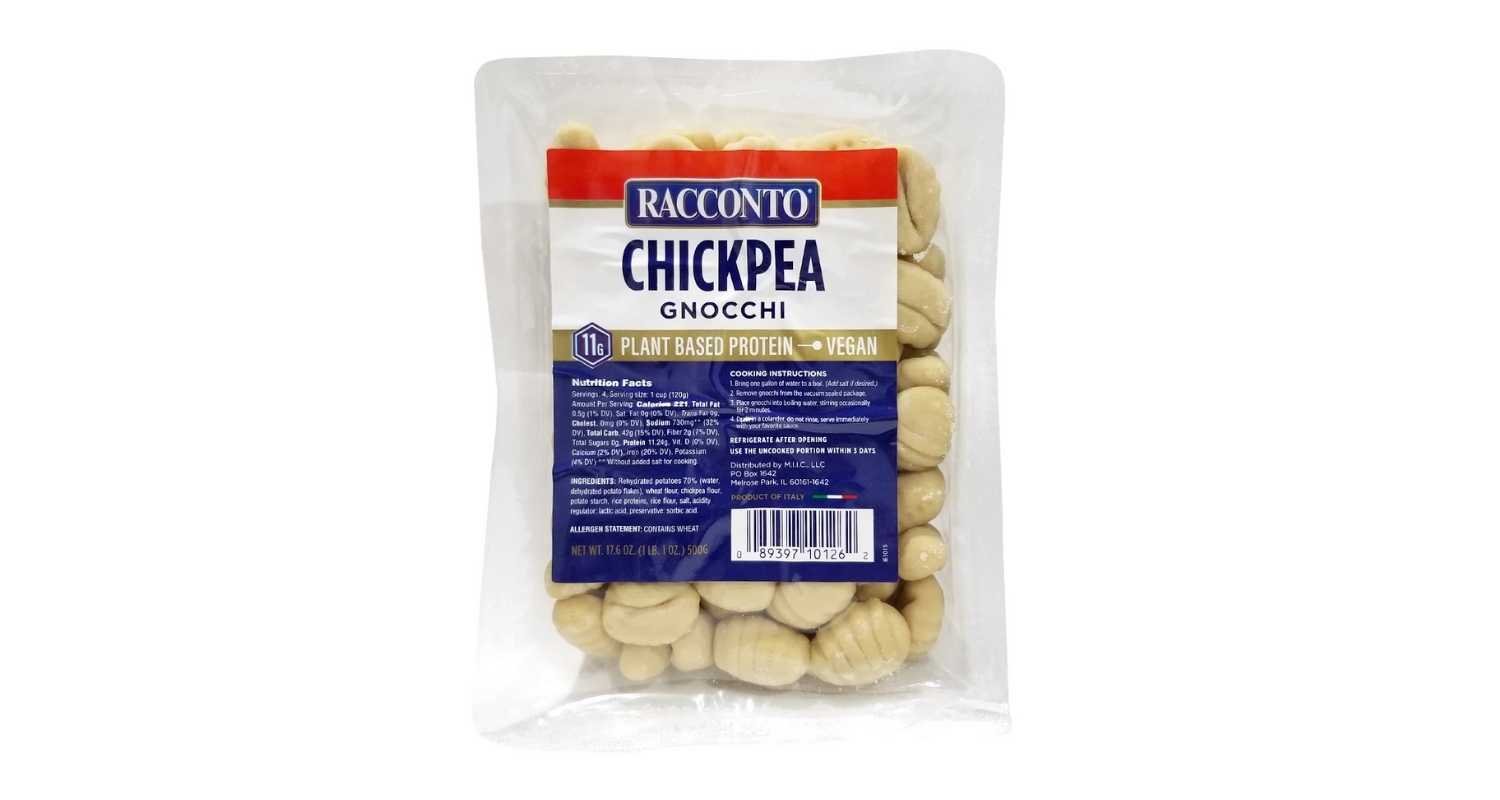 Racconto Chickpea Gnocchi