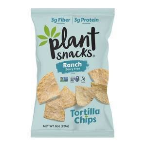 Plant Snacks Ranch Tortilla Chips