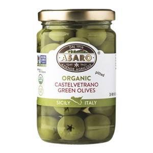 Asaro Pitted Green Olives