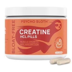 Psycho Sloth vegan creatine HCl pills