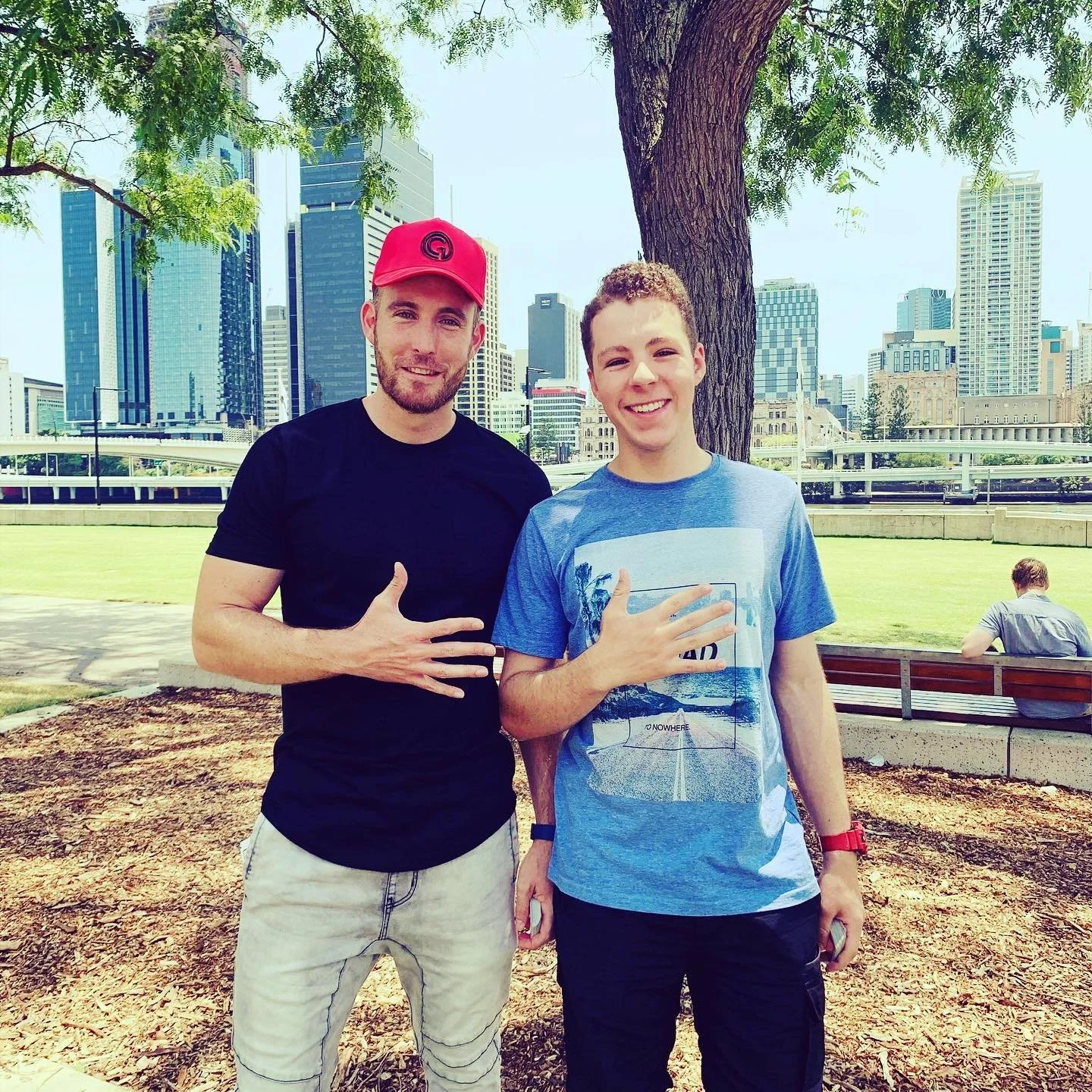 Was a pleasure meeting @joshnorbido finally after 3 years of getting in contact with him. Many thanks for all the support and mentoring he has given me through the years. Until the next meet 👊 #magic #magicisawesome