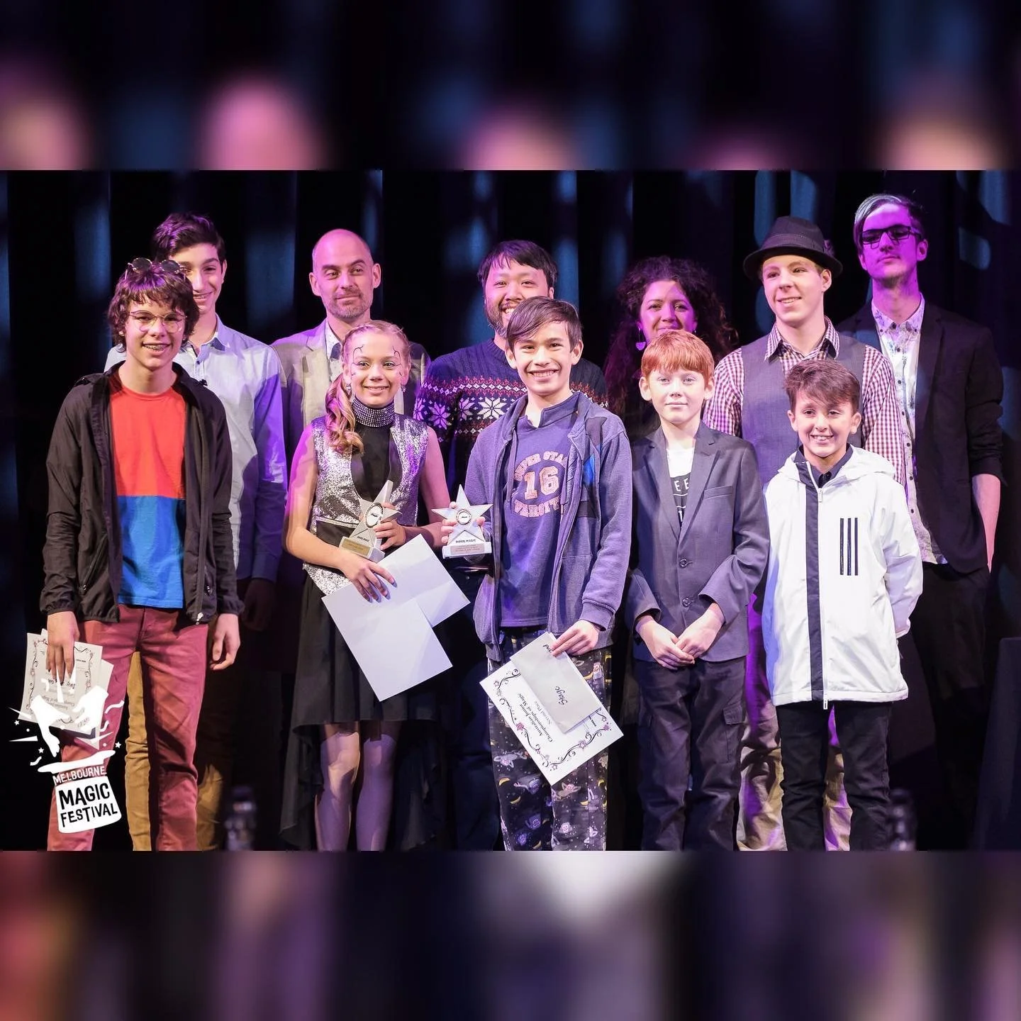 Congratulations to Macey and Sebastian for taking the Australian Junior Stage and close up magic championships. I had a Great time and would like to Thank everyone&rsquo;s messages of support. I&rsquo;d especially like to Thank @jsimonetis for his en