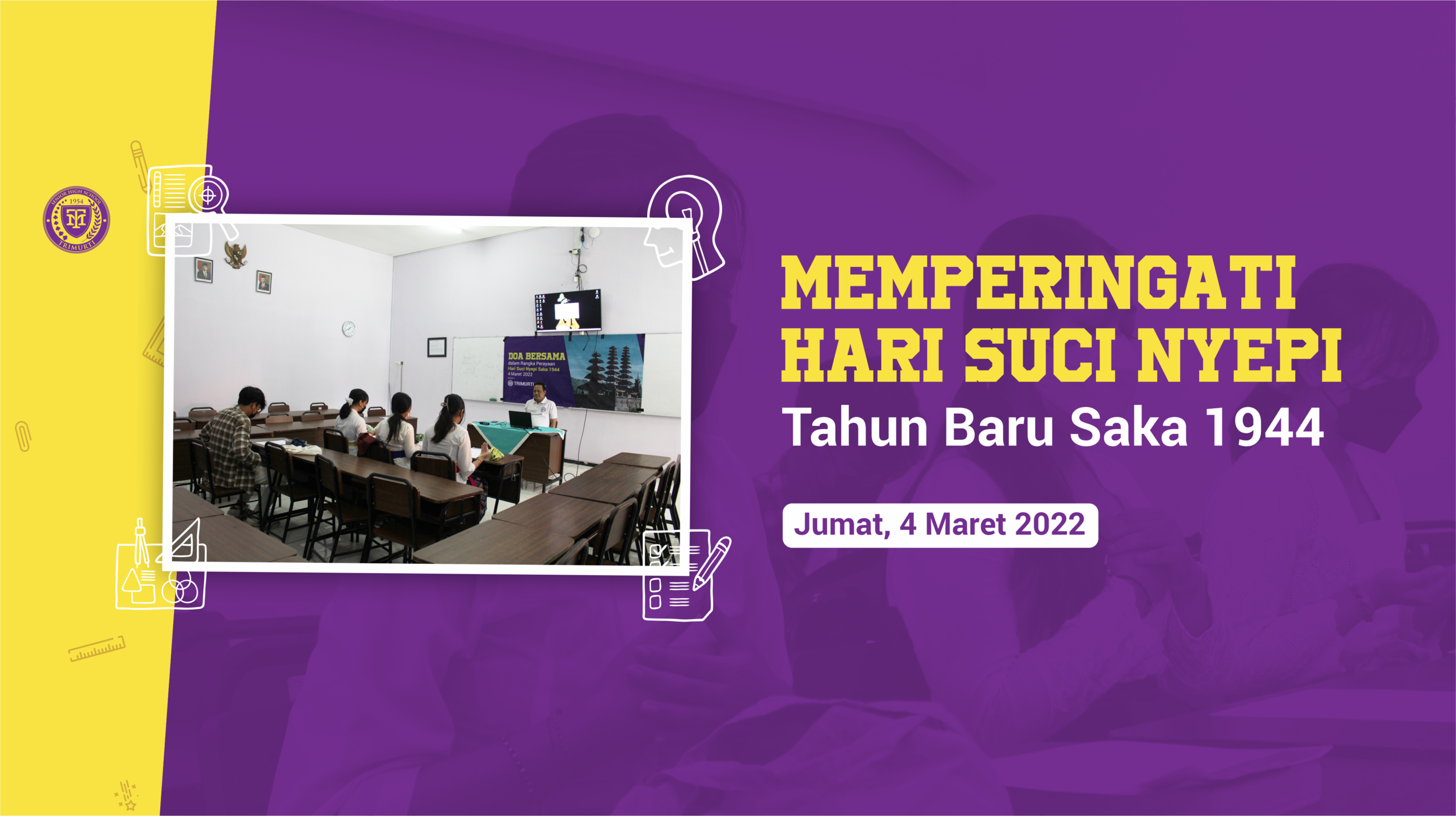 Peringatan Hari Suci Nyepi Tahun Baru Saka 1944