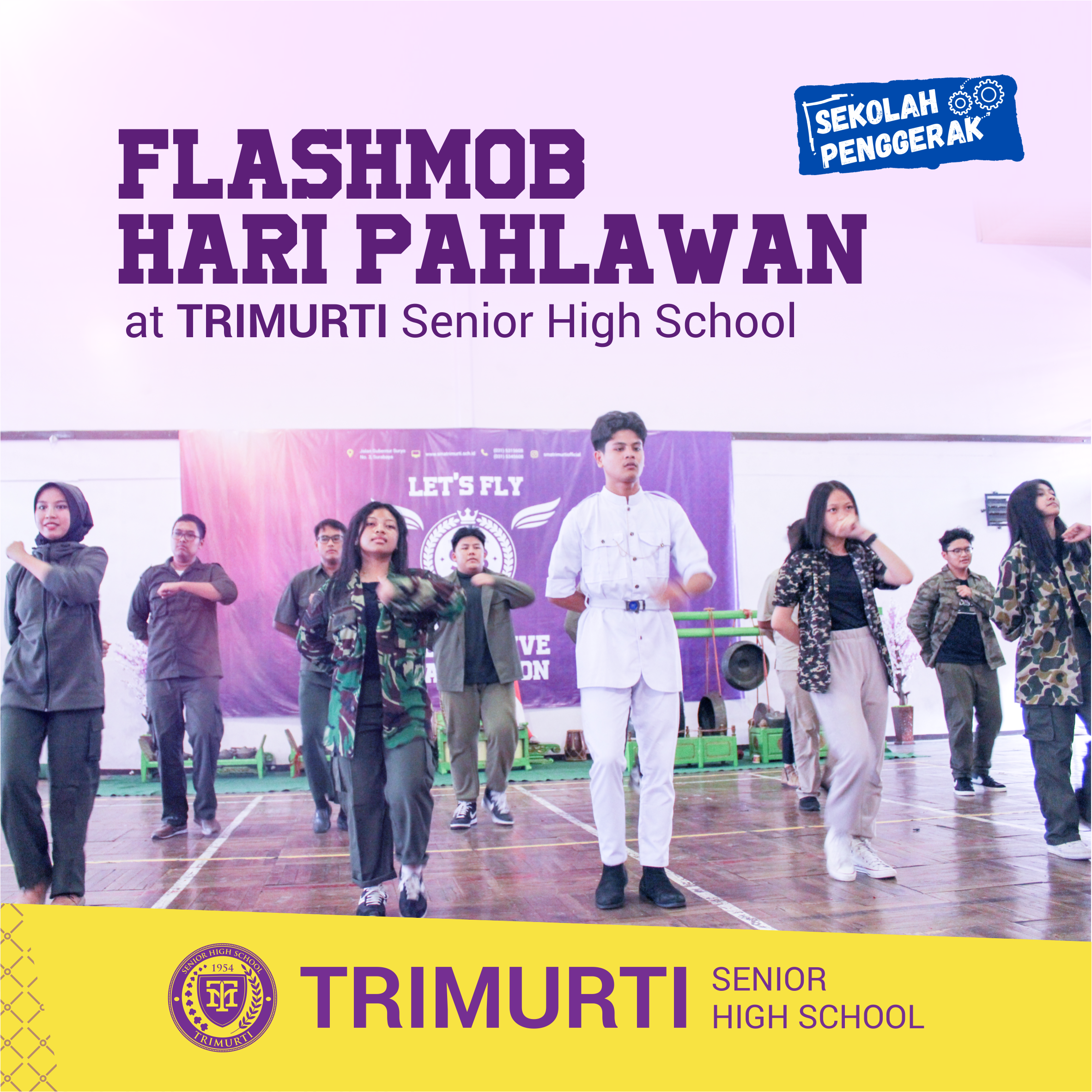 Merdeka! Keseruan Lomba Flasmob di Hari Pahlawan 