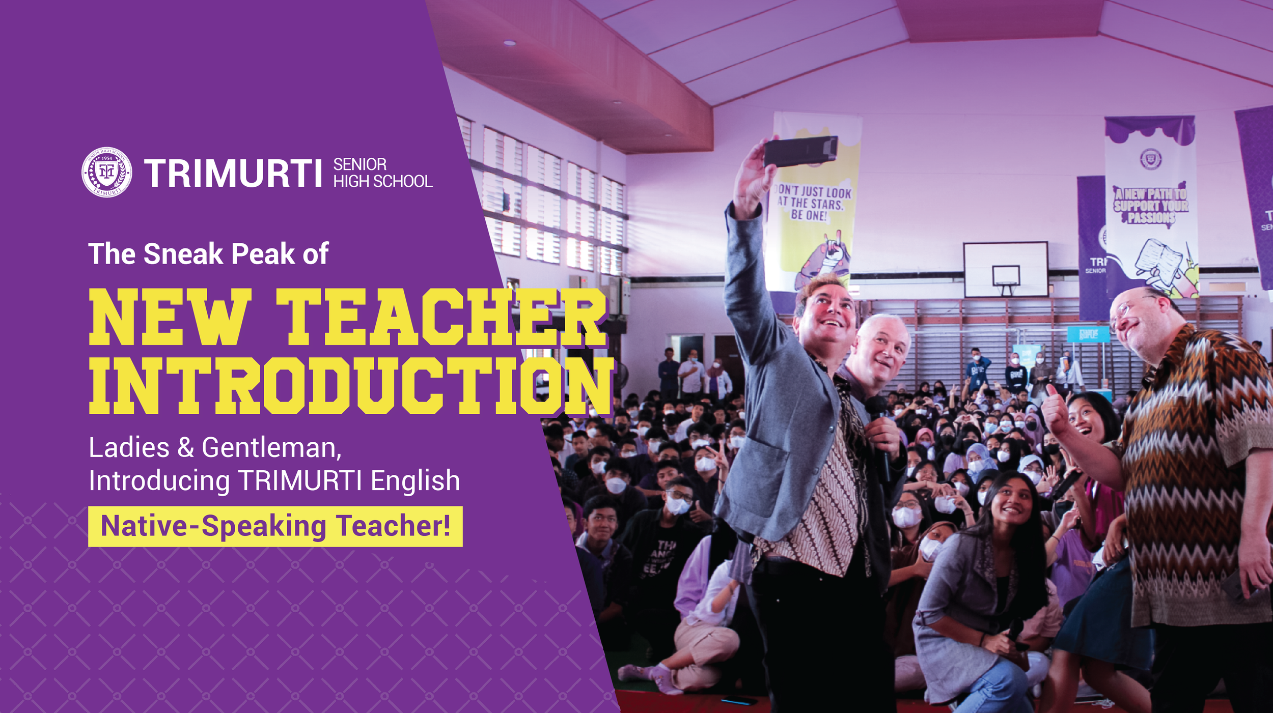 Ladies &amp; Gentleman, Introducing: TRIMURTI’S Native-Speaking English Teacher!