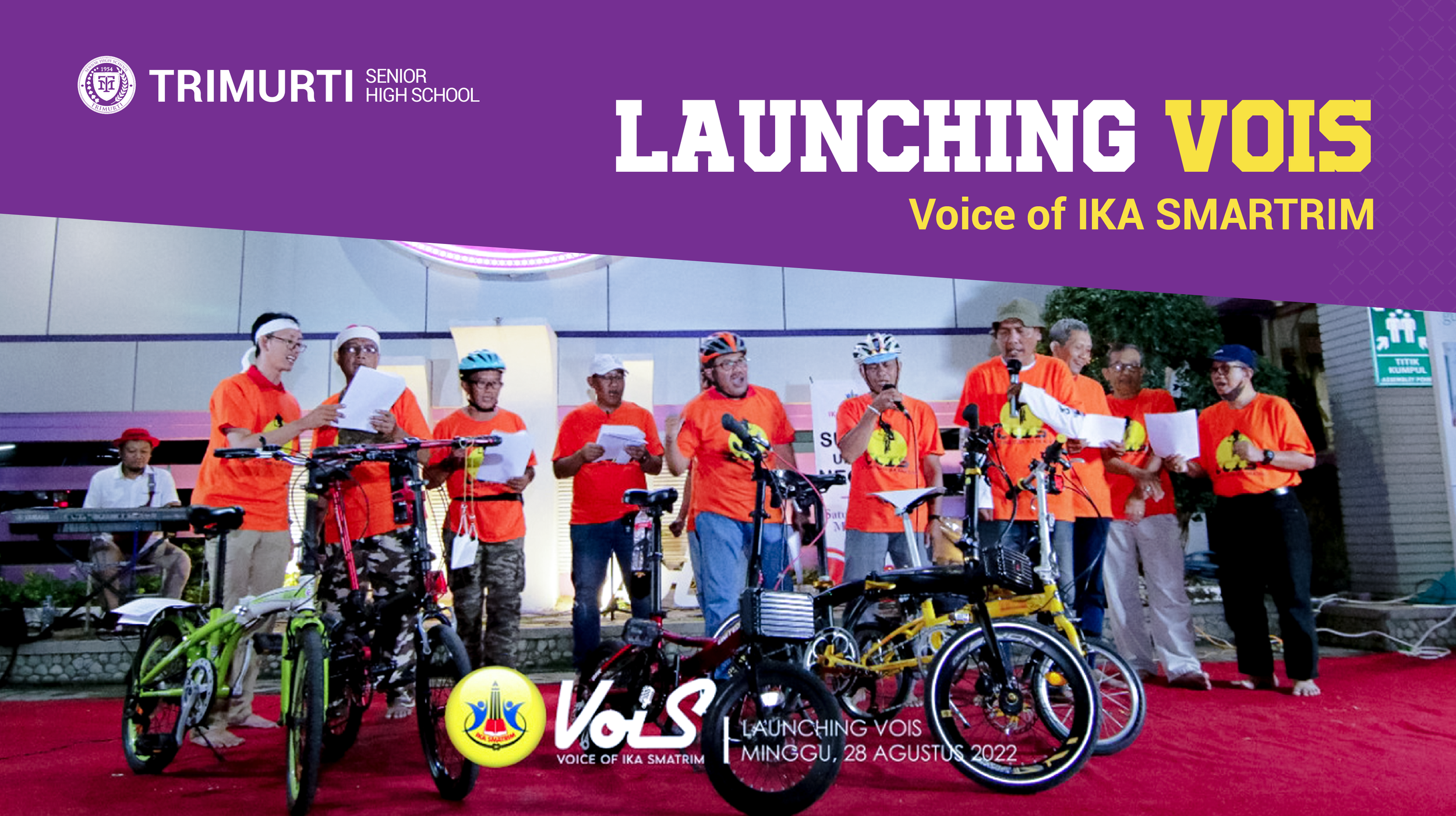 Dokumentasi Acara Launching VOIS (Voice of IKA SMARTRIM)