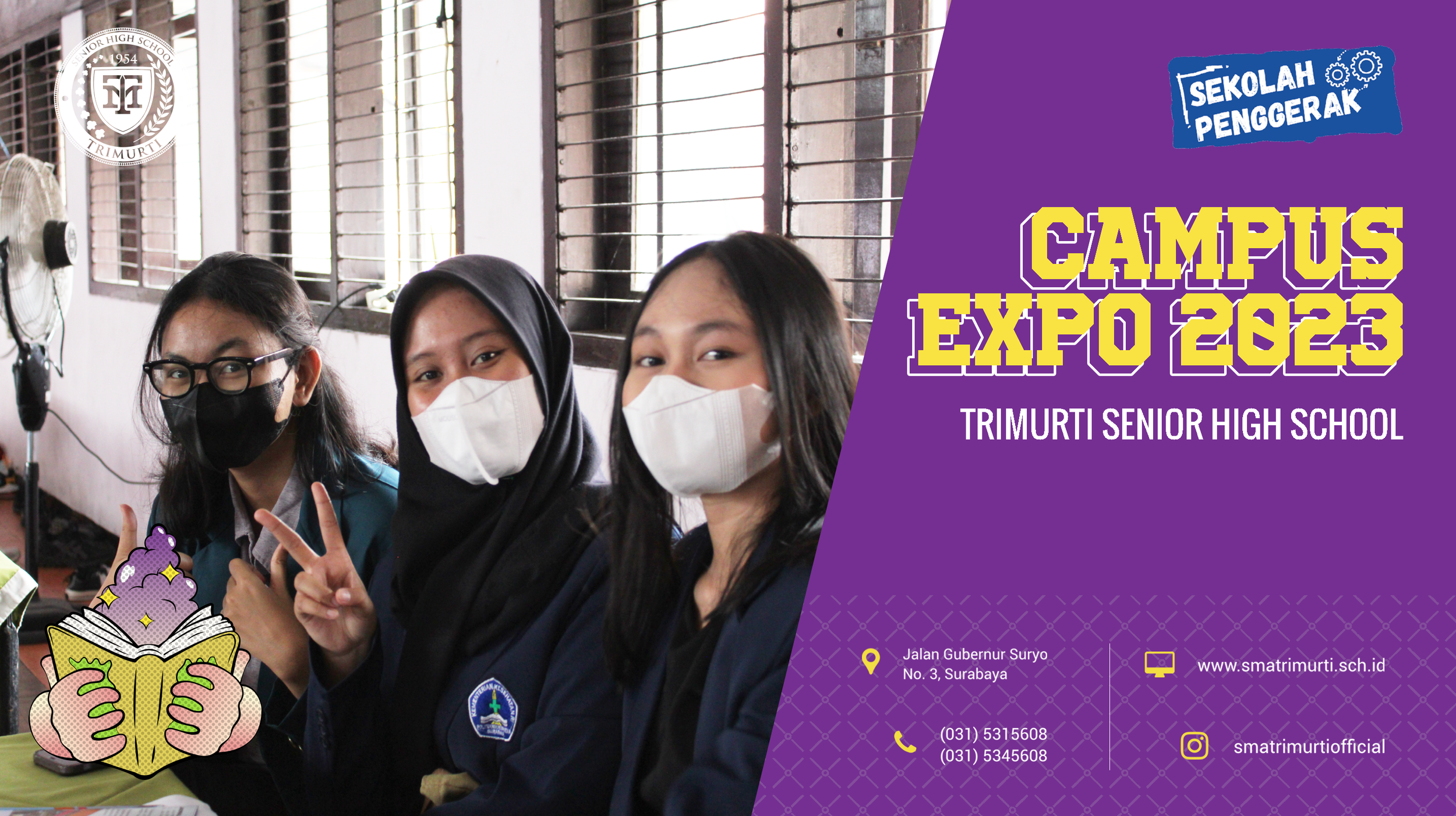 Campus Expo 2023 at TRIMURTI Senior High School