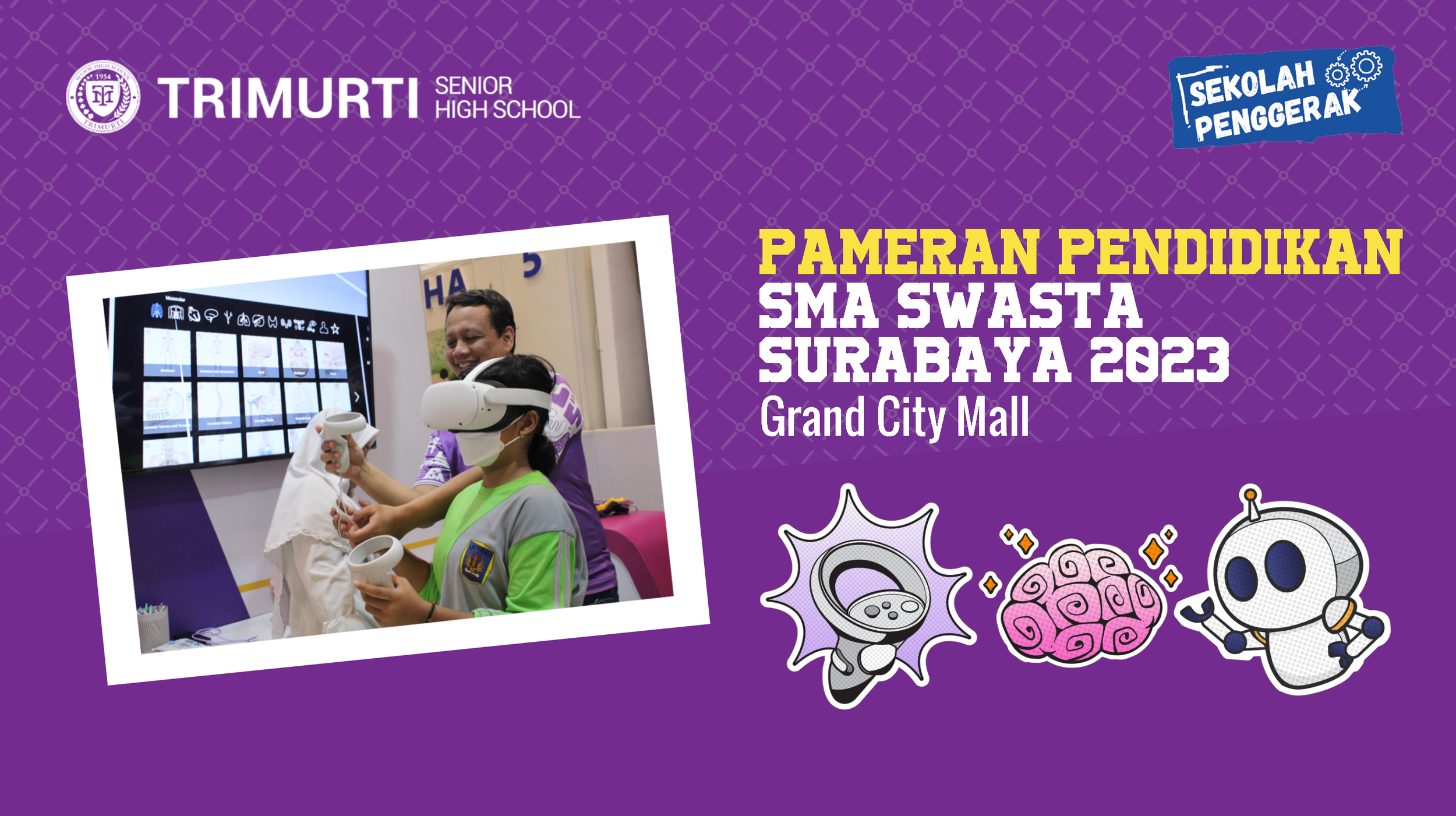Pameran Pendidikan Swasta Surabaya 2023 di Grand City Mall 