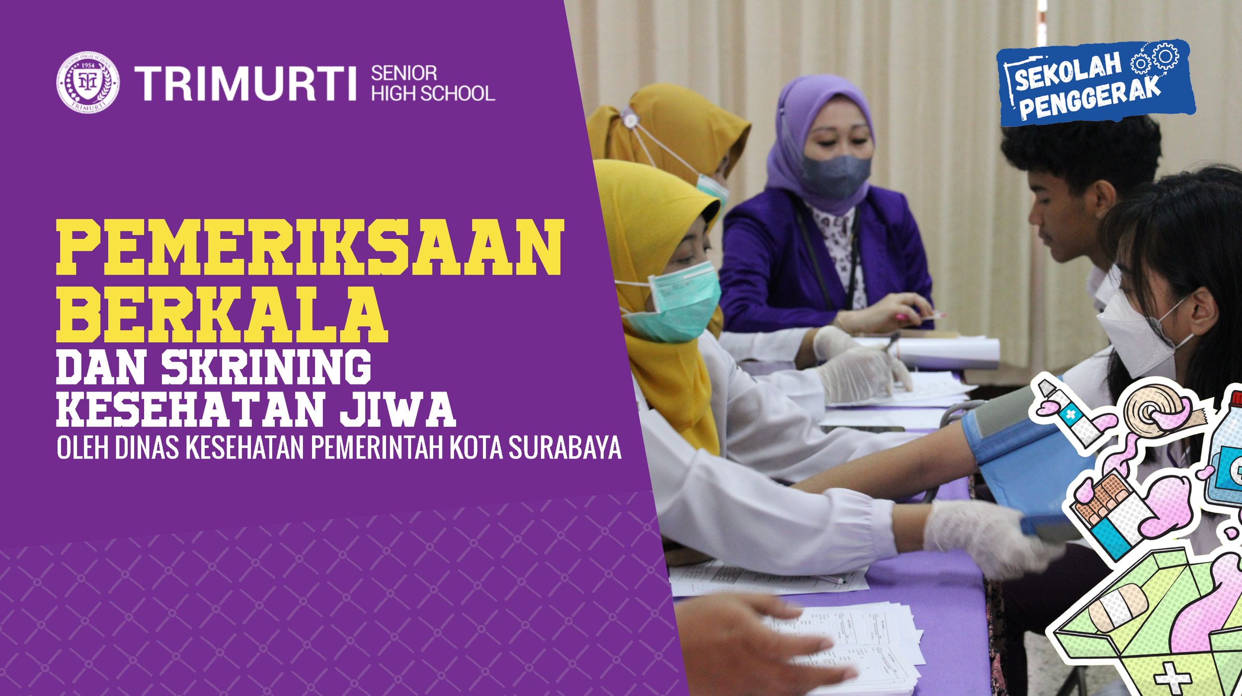 Pemeriksaan Berkala Dan Skrining Kesehatan Jiwa Oleh Dinas Kesehatan Pemerintah Kota Surabaya