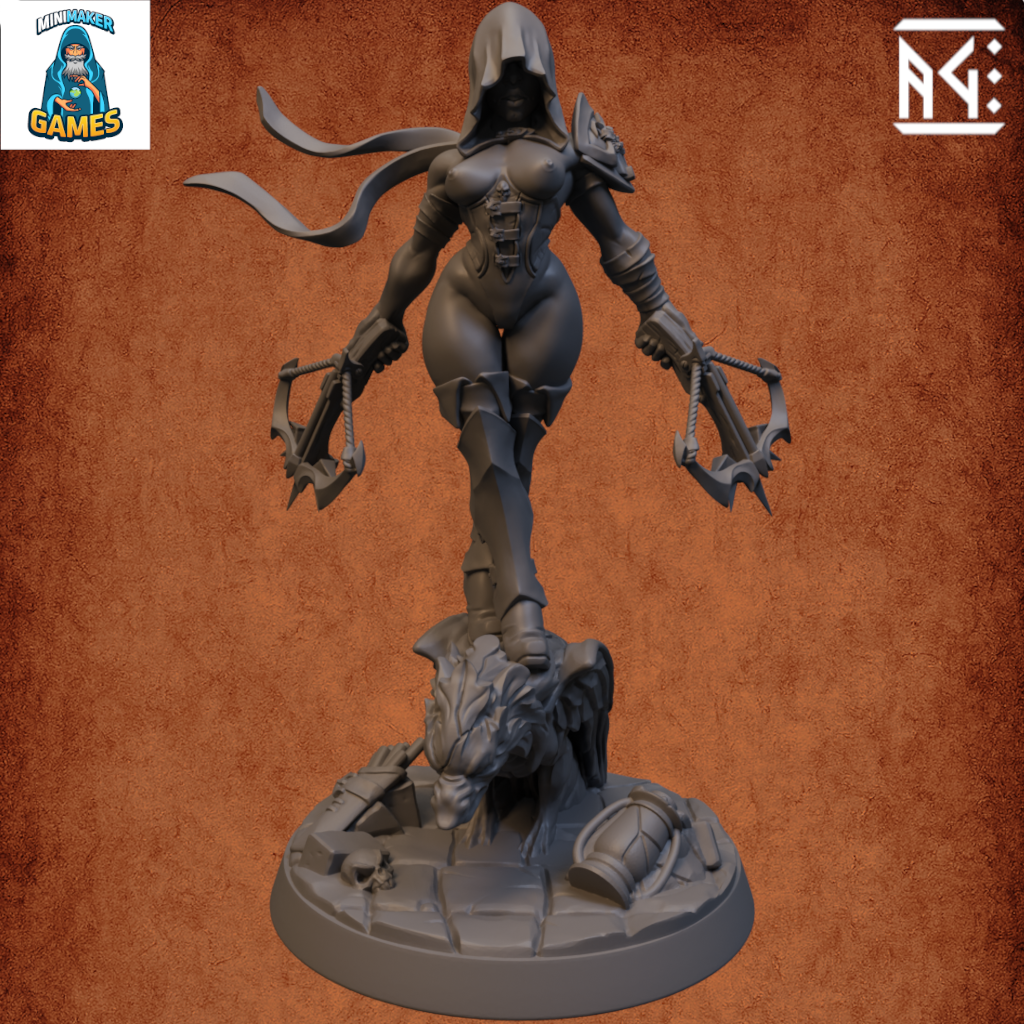 Janet Demonbane (Fantasy Pinup)