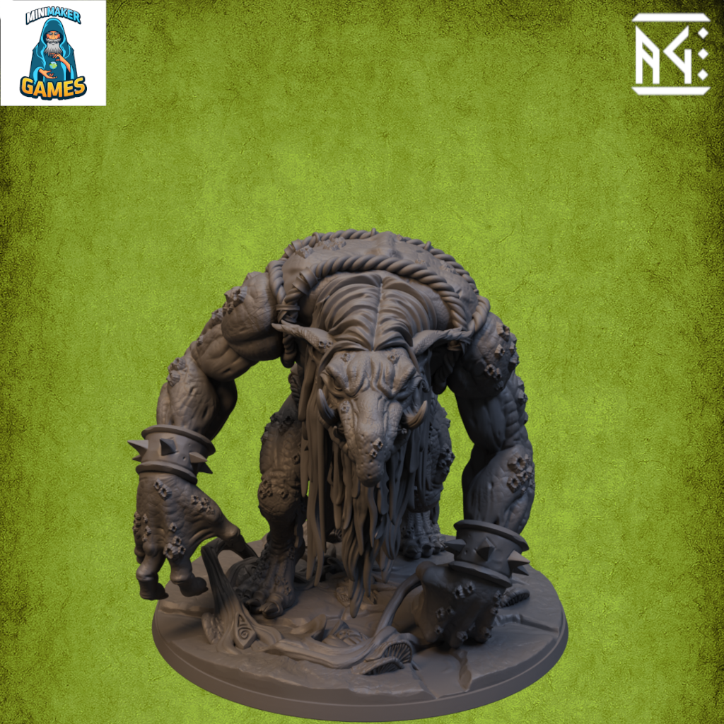 Giant swamp Troll