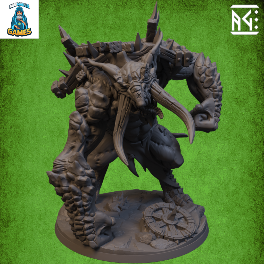 Blackrazor Rock Troll