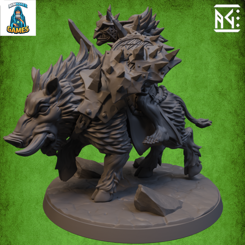 Blackrazor Hobgoblins Razorbeast Rider A
