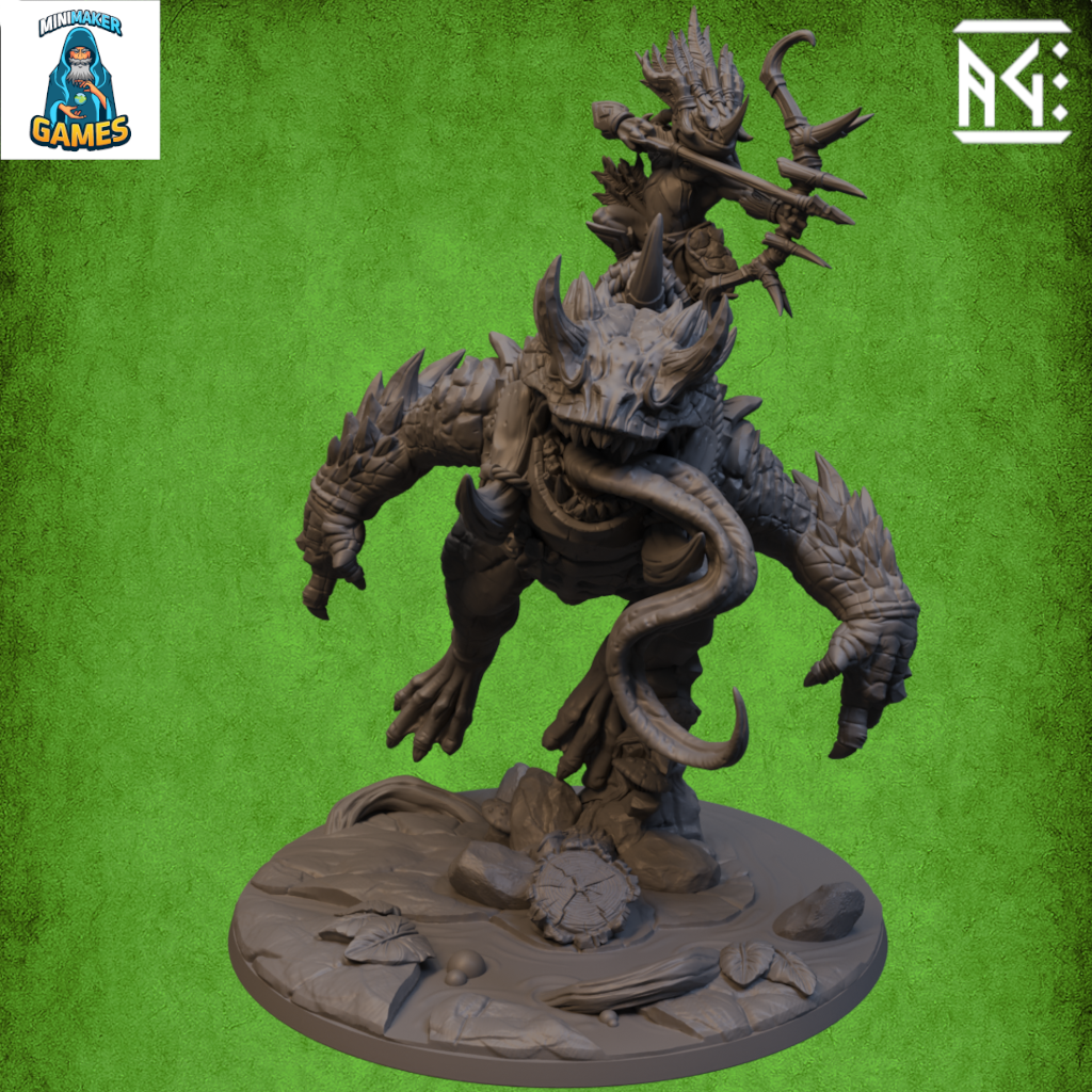 Rosputakk on Giant Horned Demonfrog