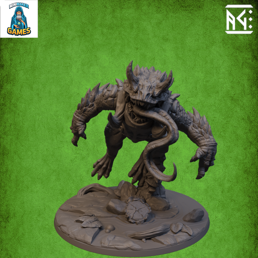 Rosputakk on Giant Horned Demonfrog