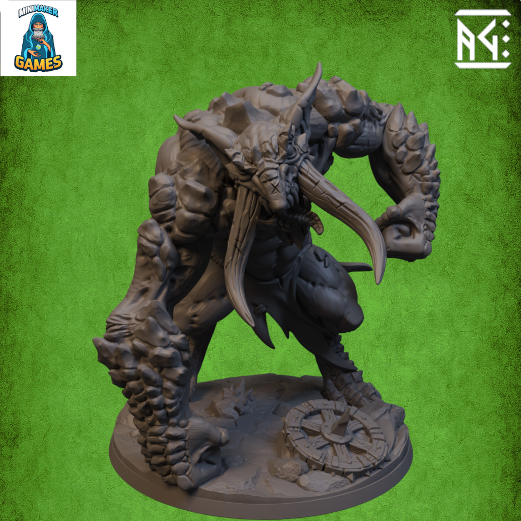 Blackrazor Rock Troll