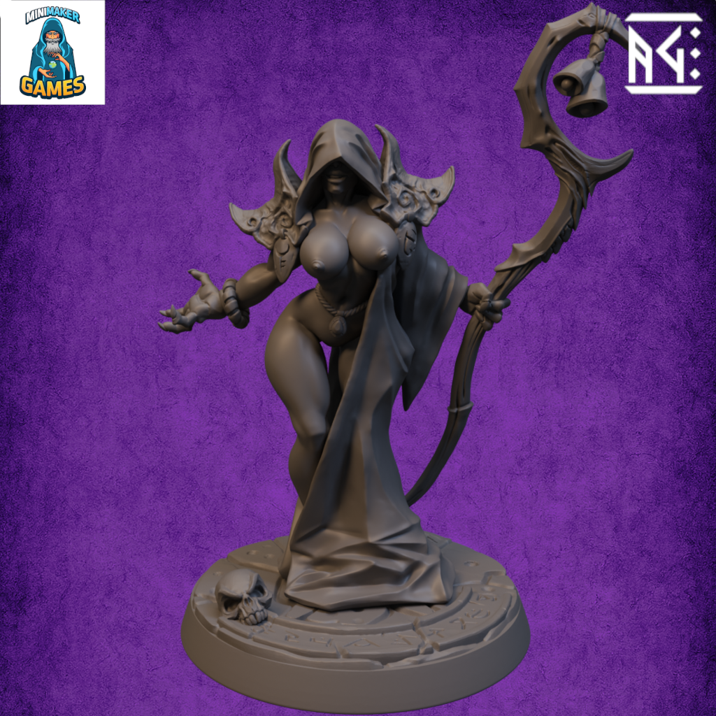 Slithis the Enchantress (Fantasy Pinup)