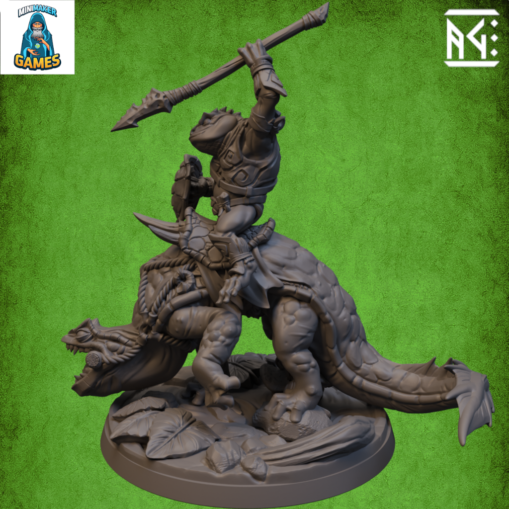 Swamp Gurunda Salamander Rider A