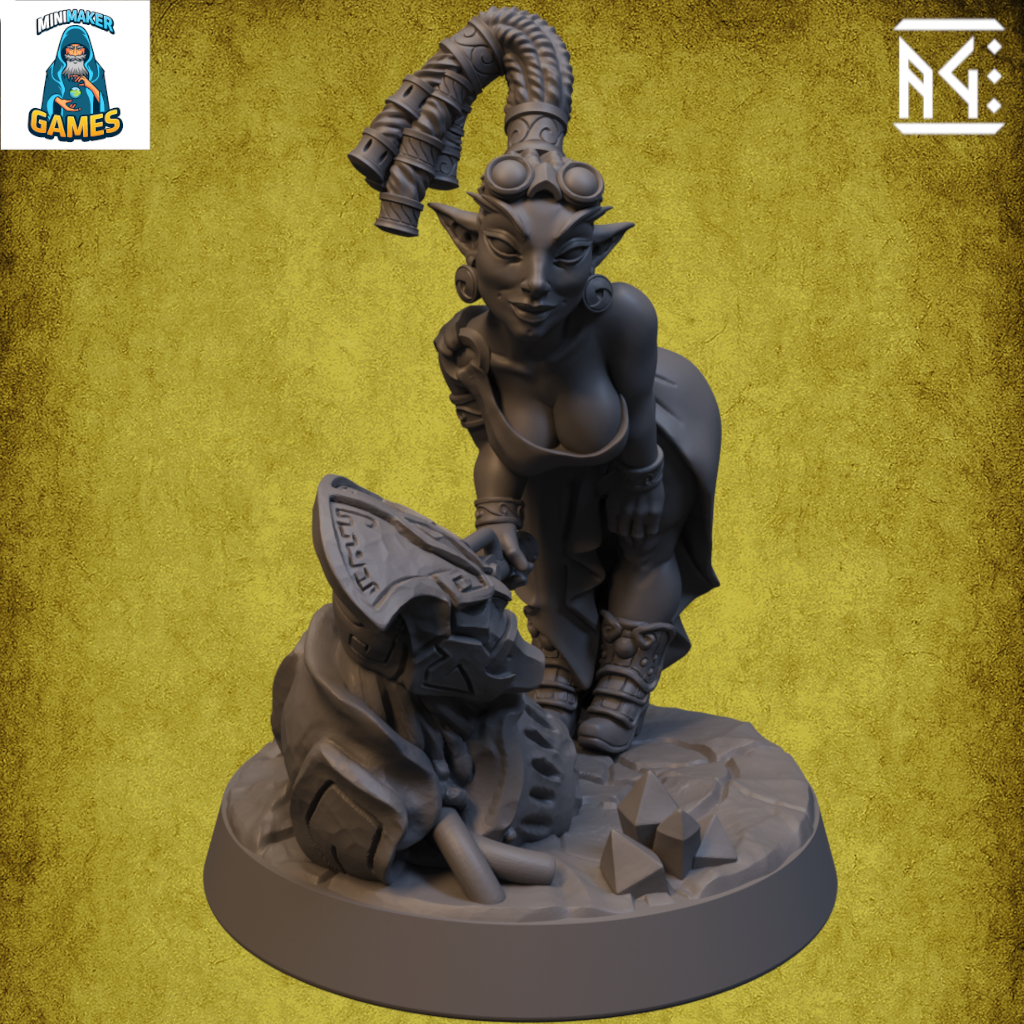 Princess Mylitta (Fantasy Pinup)