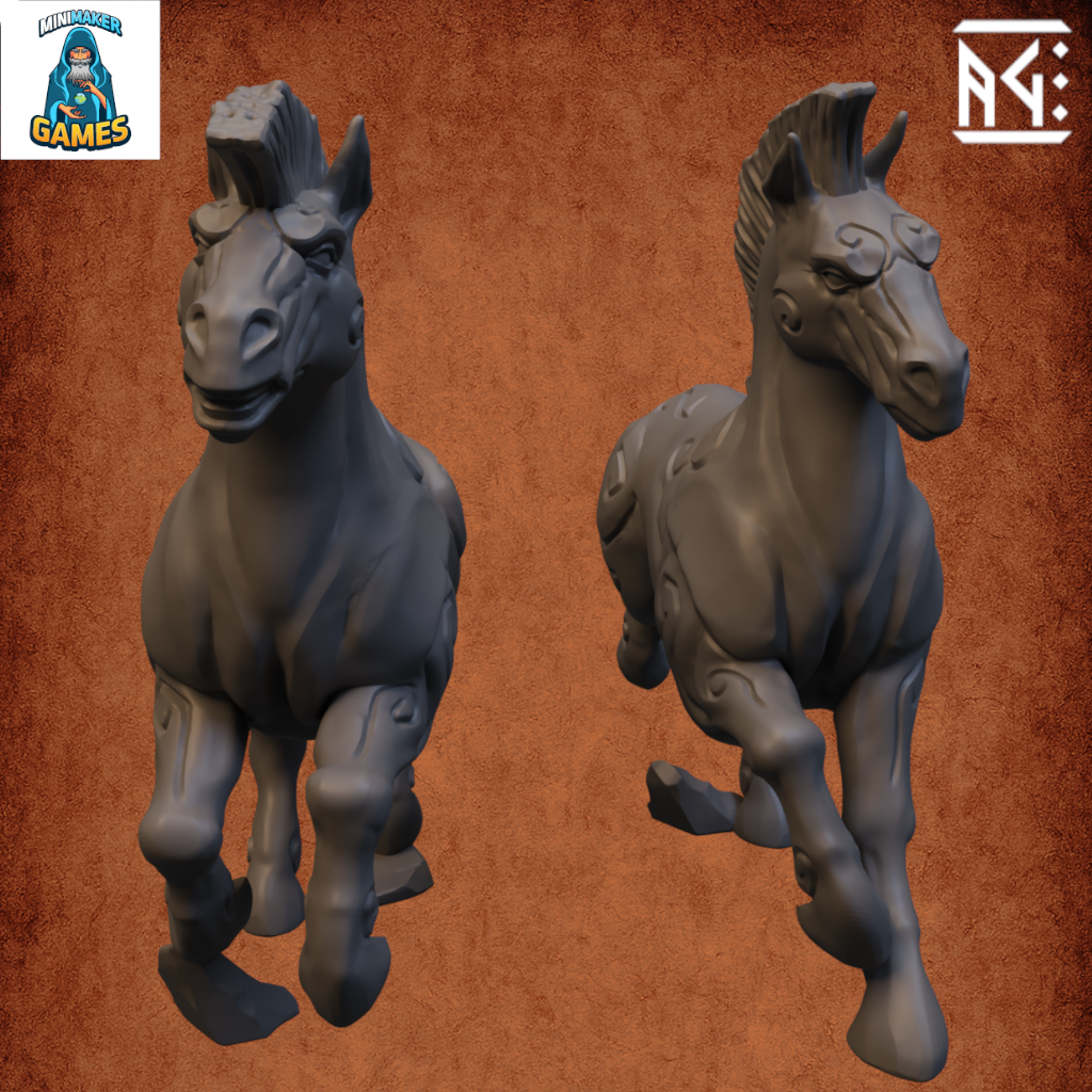 Labyrinth Minoc Horses A