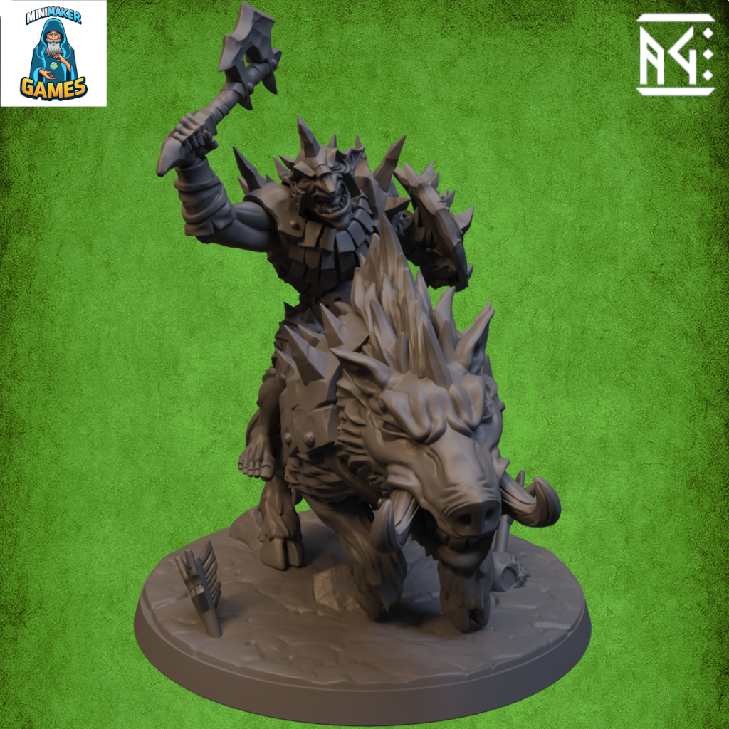 Blackrazor Hobgoblins Razorbeast Rider B