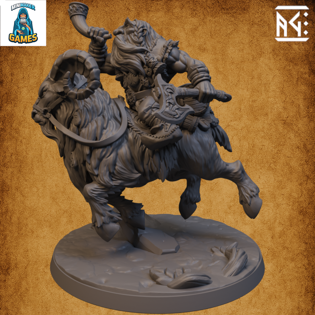 Dwarvern Ram Rider A