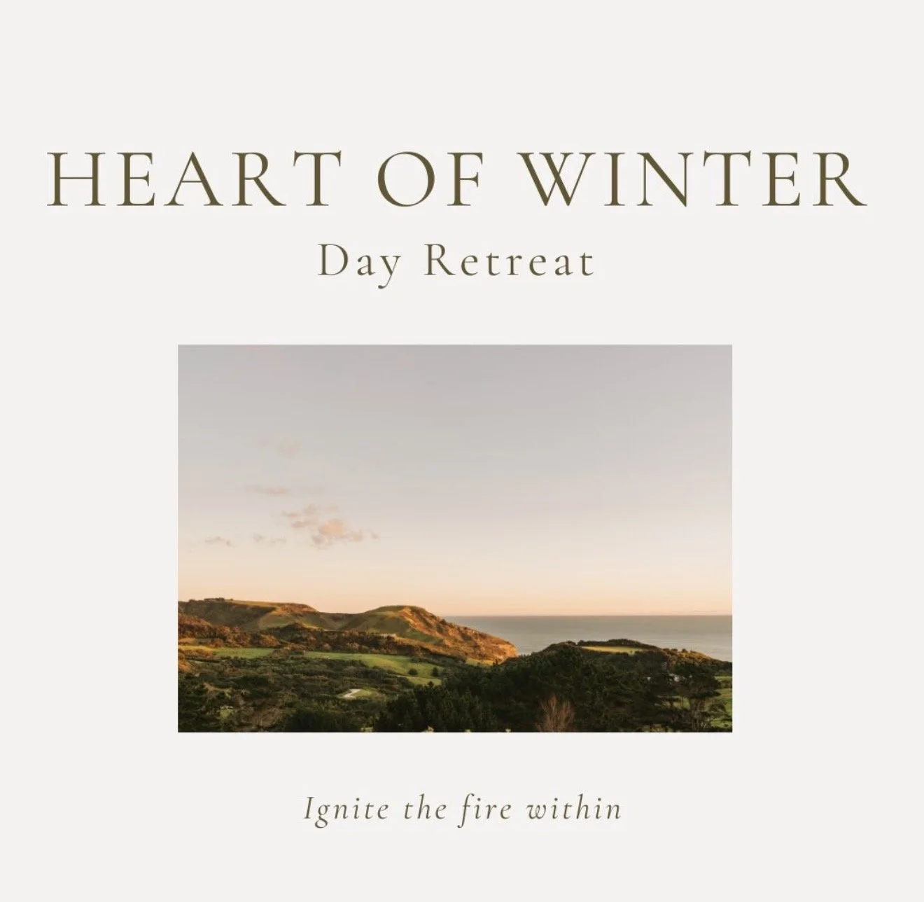 Heart of Winter :: A Day retreat w Bronwyn &amp; Hela