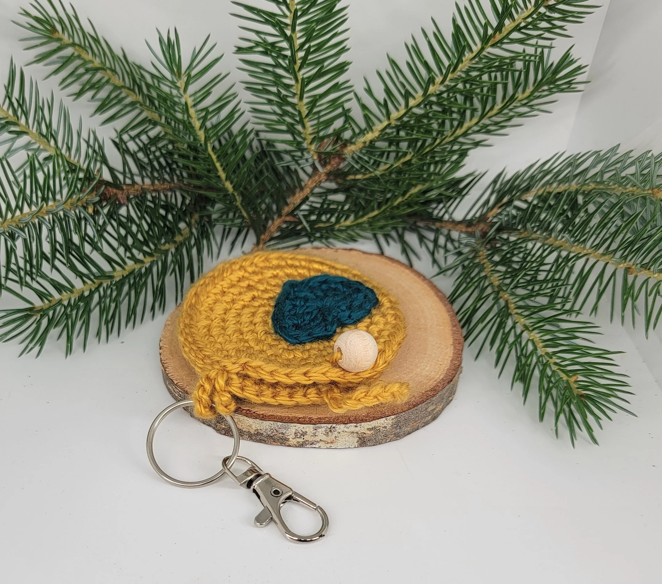 Handmade Crochet Mini Pouch Keychain | Coin Purse | Small Gift Pouch