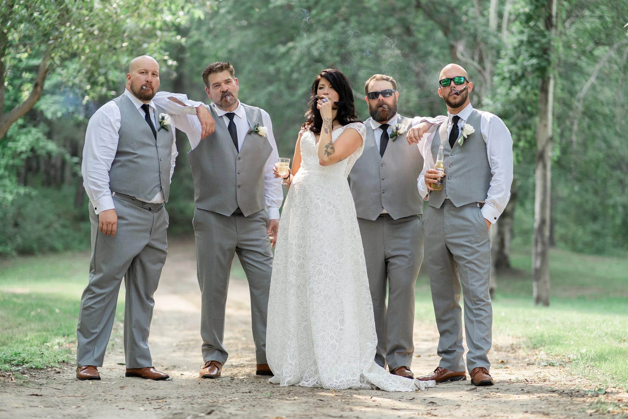 Edmonton Wedding Photographer (The Red Tin Barn, Alberta) — Kalla