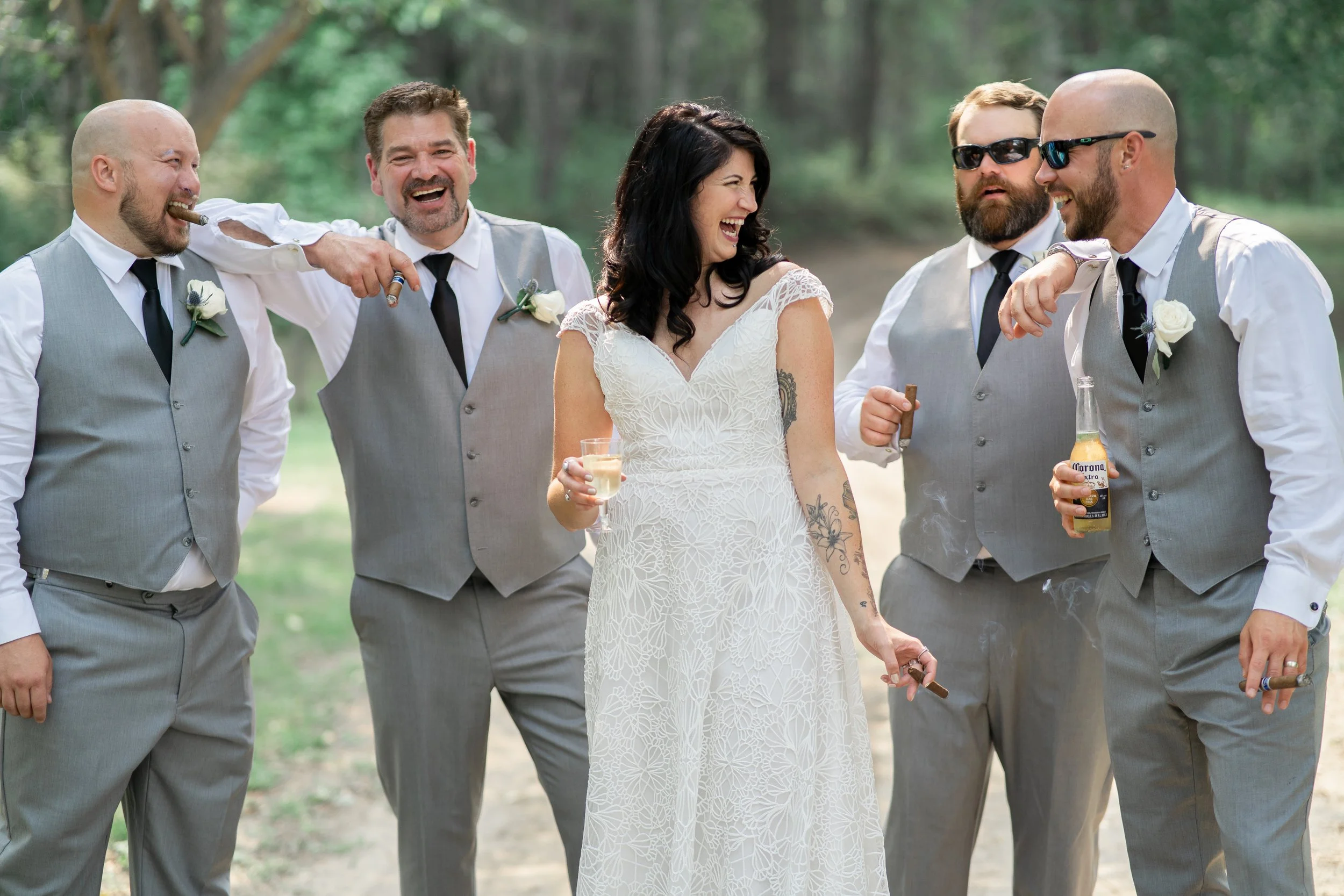 Edmonton Wedding Photographer (The Red Tin Barn, Alberta) — Kalla
