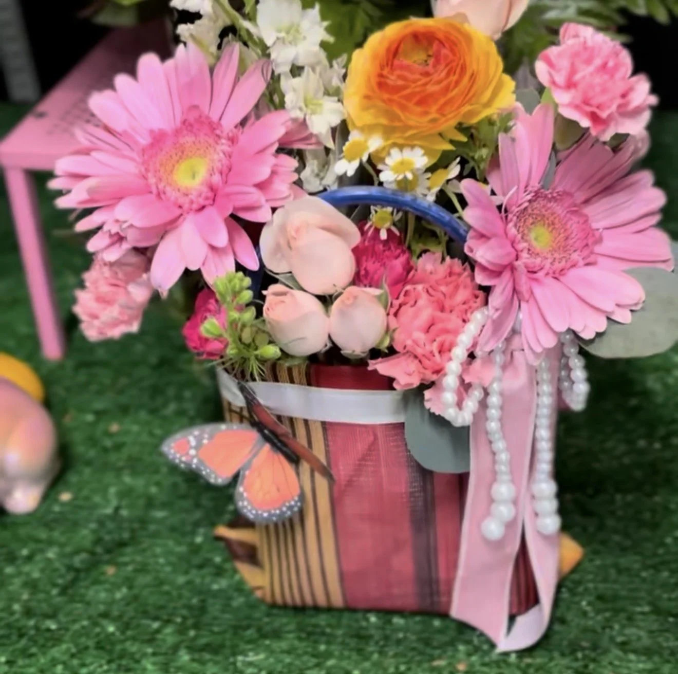 Mercadito Floral Purse