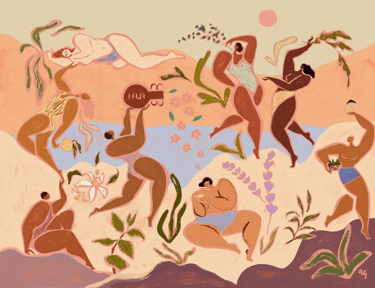 ❤️ Circle of Empowerment: United in Harmony ❤️ 
A mural for @nalacare 

A mural that embodies the harmonious coexistence of men and women of all colours, united in support and upliftment within a circular motif. Each figure is depicted with unique tr