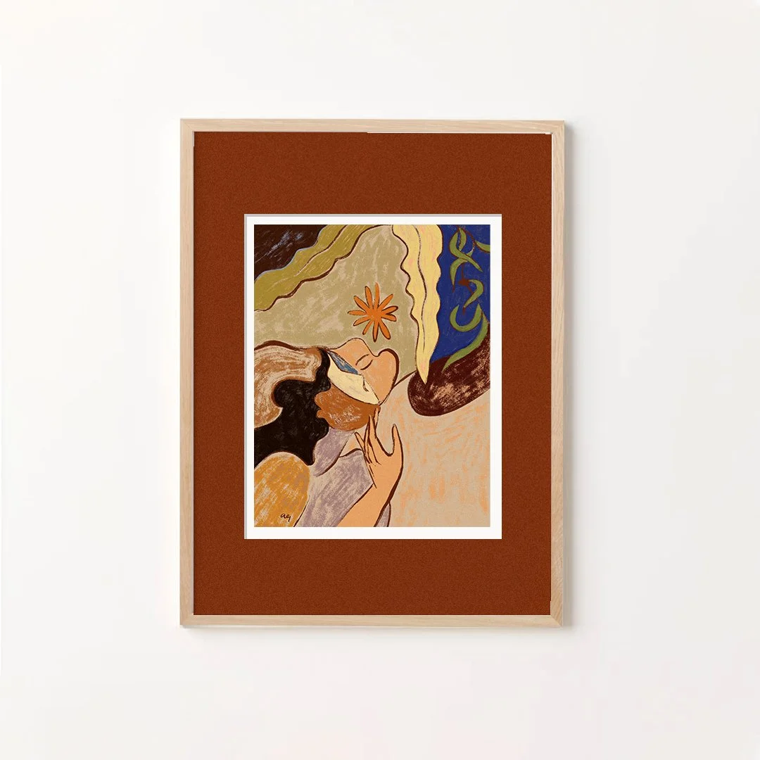 Meet Myself Art Print