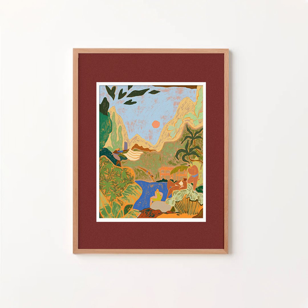 Seeking Joy Art Print