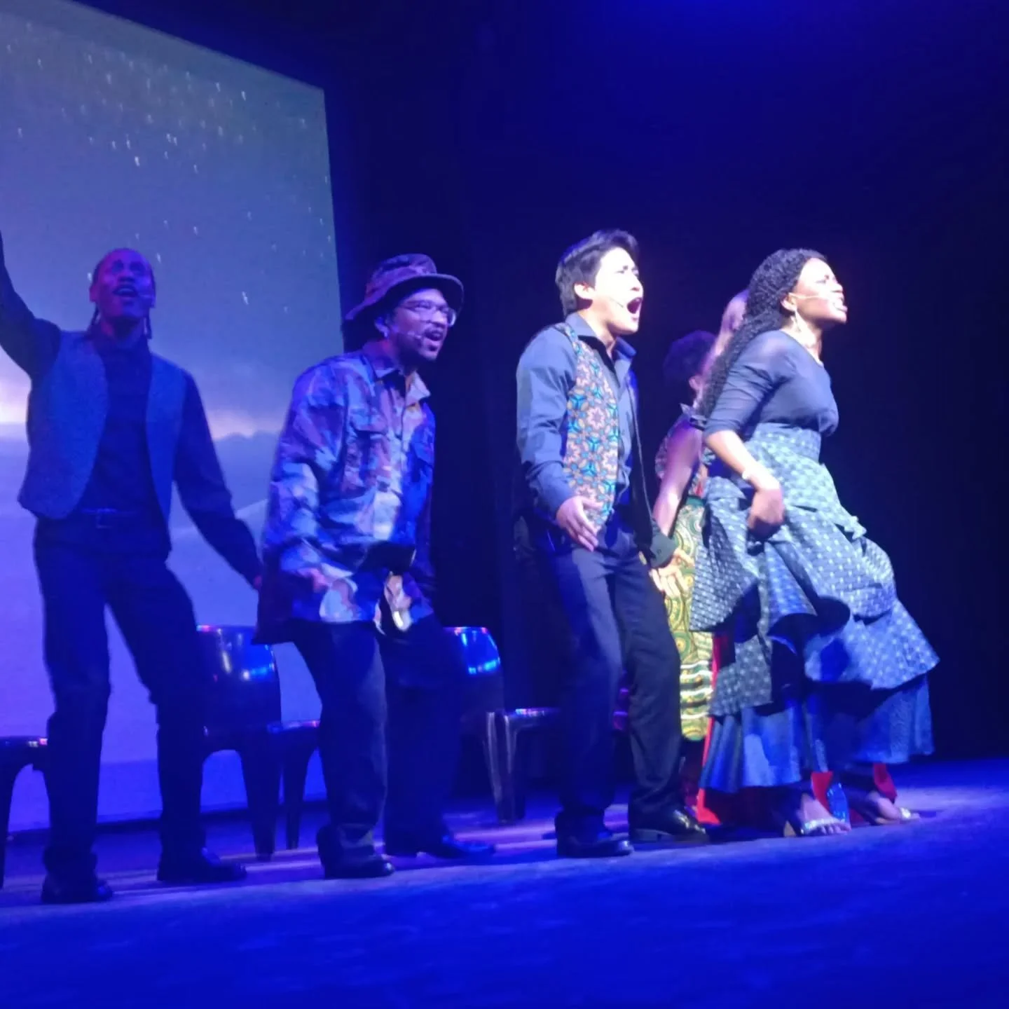 #LIVE! Last night the stunning performers of Calling Us Home In Concert, raised the roof at the opening ceremony of the prestigious Maitisong Festival @maitisongbw
Thank you to the brilliant audience. Your deep felt response, your tears and laughter
