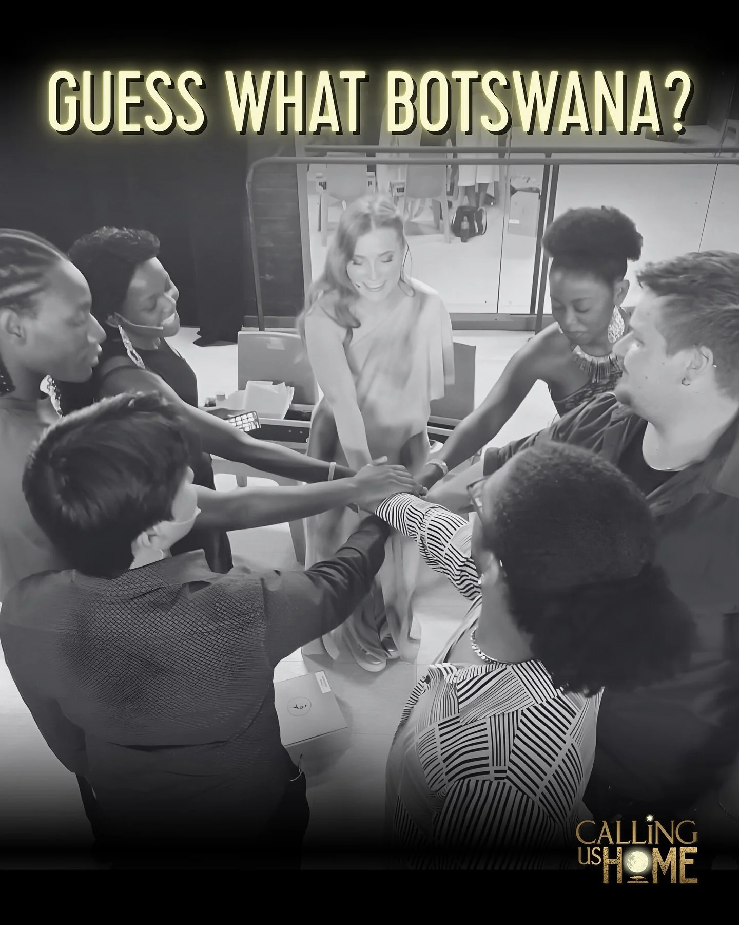 We love you all Botswana ❤️🇧🇼
Our wonderful group of singers from the ‘Calling Us Home In-Concert’ from South Africa, currently performing in Gaborone, Botswana at the prestigious Maitisong festival are sending you all a special messag