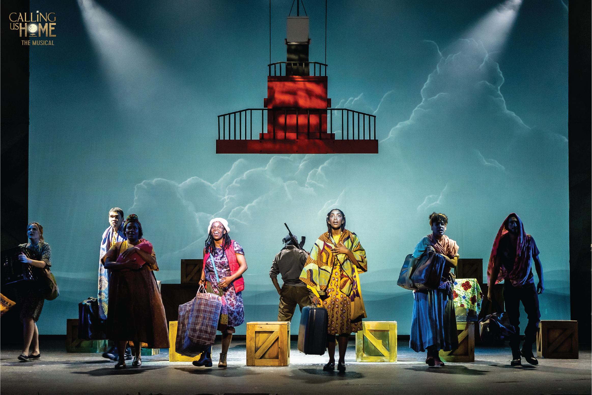 Lindiwe (Rene Setlhako), Grace (Devonecia Swartz) & The Refugees - 2023