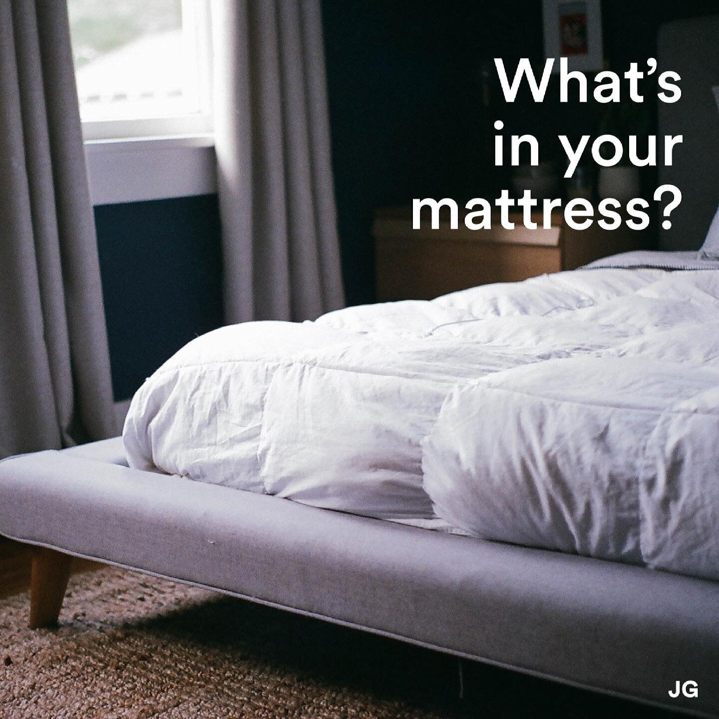 Mattresses &ndash; what&rsquo;s in them? I have had a few patients who became ill shortly after buying a new mattress. Most mattresses contain flame retardants and other synthetic chemicals. These chemicals &ldquo;out-gas&rdquo; from the mattress, an