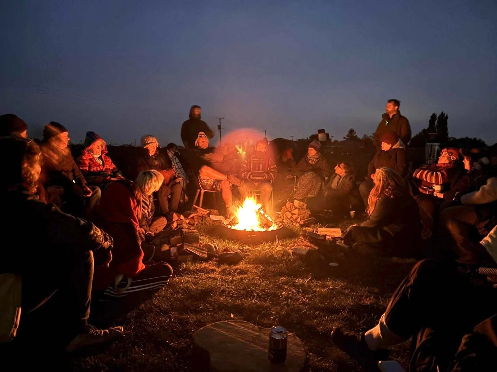Well, it was a wonderful and totally unique experience to do a Fireside Talk for the lovely people who run the Imaginal Field.
Karen MacKelvie @karenmackelvie and her team have set up something really special there, on land that used to be drenched