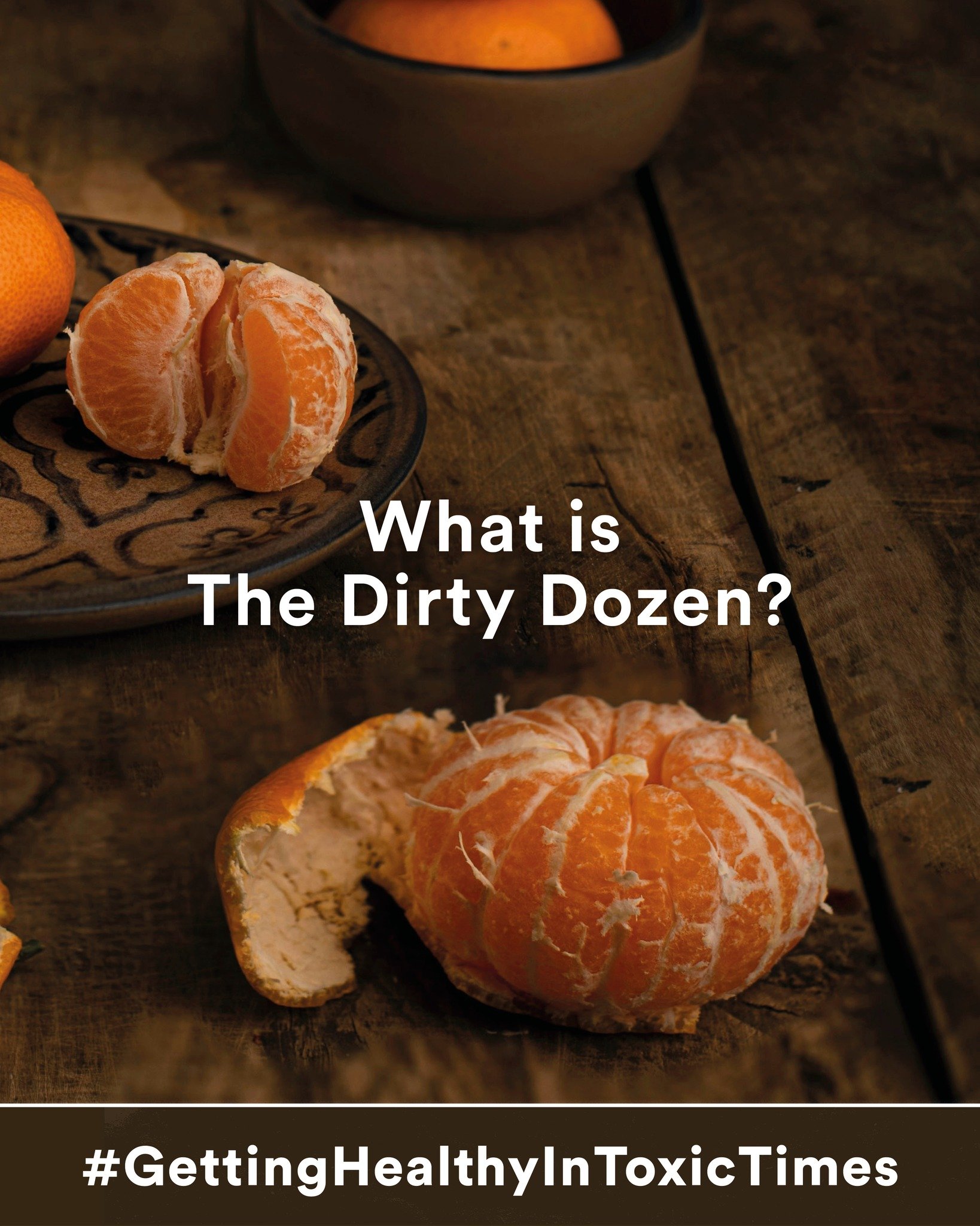 What is The Dirty Dozen? This is a list produced by PAN UK @pesticideactionnetworkuk, an organisation for which I have immense love and respect and boundless admiration. It&rsquo;s a list of the most poisoned NON-organic fruit and veg.

In other word