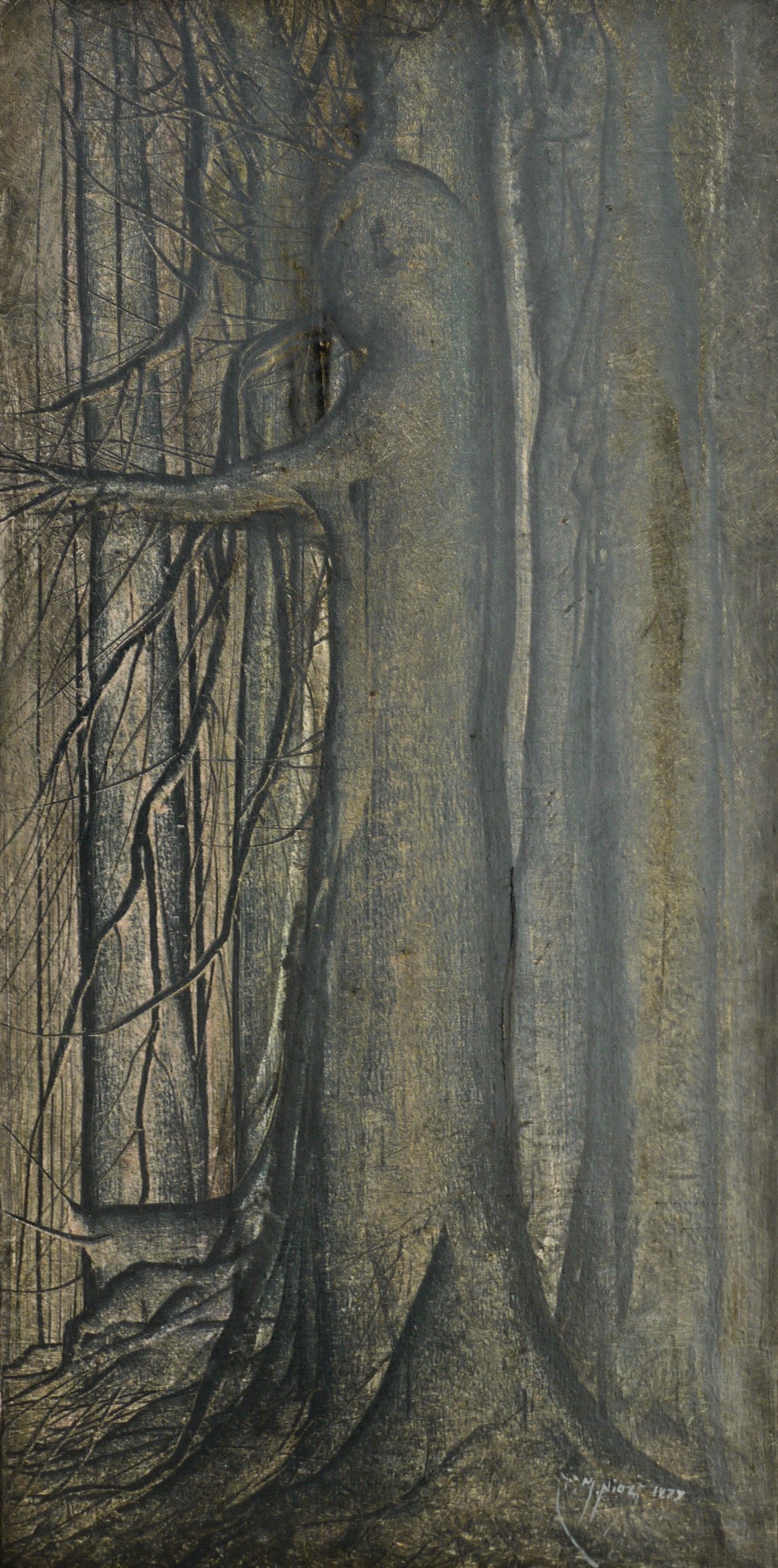 Manouchehr Niazi - Sans titre, 1977